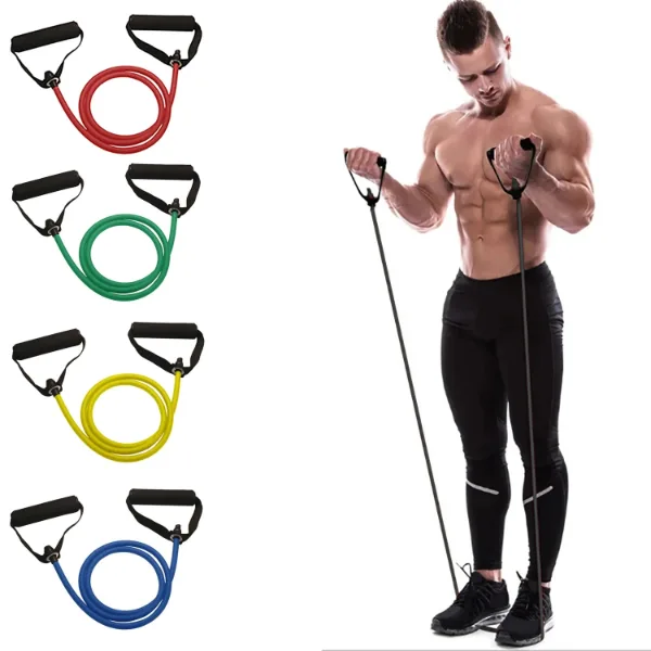 Resistance Bands With Handles, Exercise Bands, Workout Bands With Handles For Men Women, Strength Training Equ