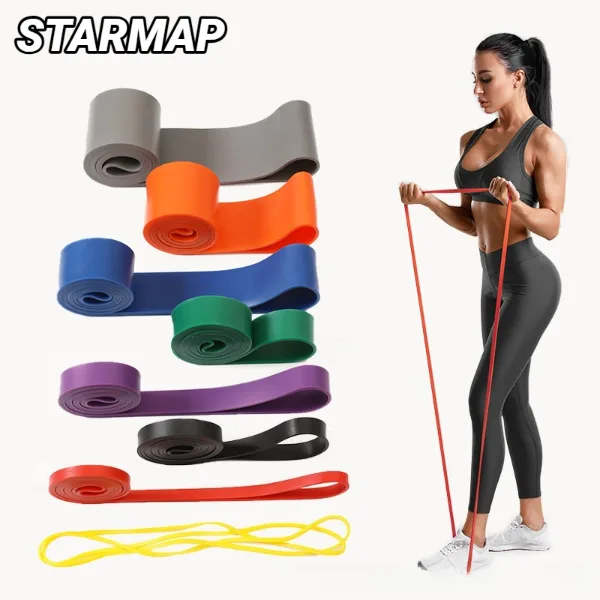 Resistance Bands Pull Up Assistance For Men Women Home Fitness Exercise Stretching Strength Training Workout E